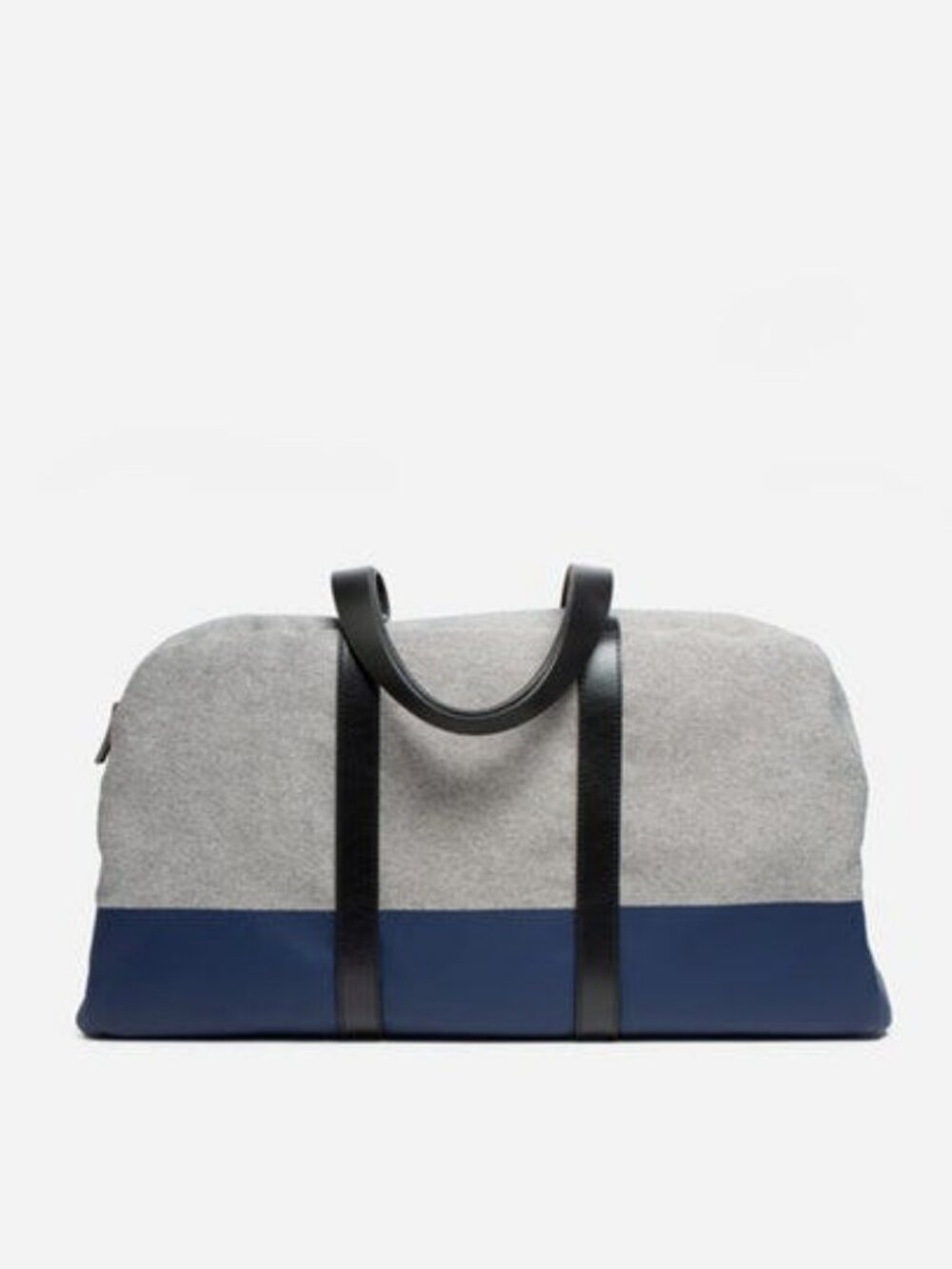 Everlane Twill Weekender Bag - Gray/Navy